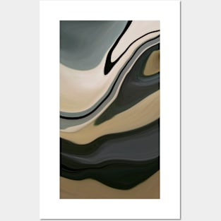 Camo Sand Landscape Posters and Art